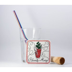 Stickdatei ITH - Untersetzer Bloody Mary